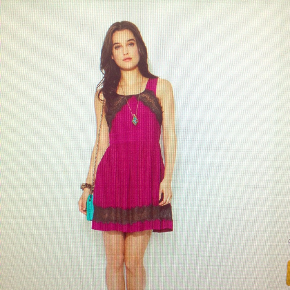 NWT Free People Georgia Lace Dress